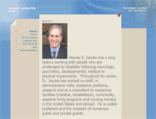 Tablet Screenshot of harveyjacobs.net